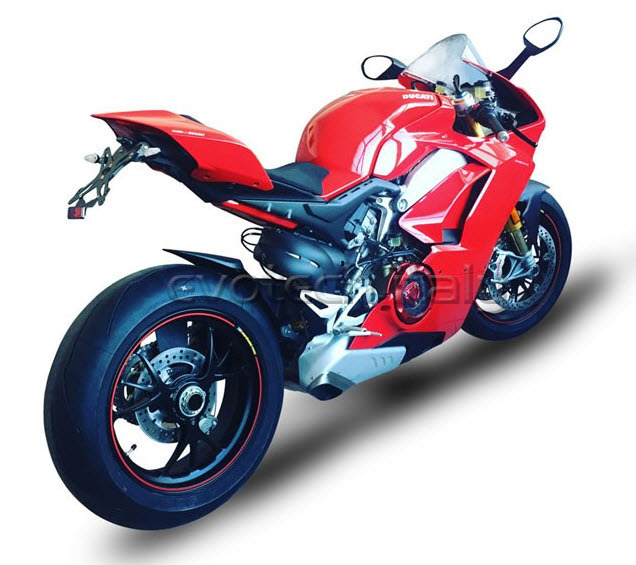 Kit stickers Special Red-Black-ducati panigale v4-S