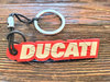 Ducati Logo Gummi Schlüsselanhänger