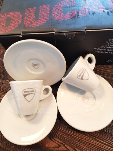 Ducati espresso cups SET