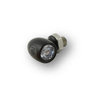 Kellermann LED-Blinker Bullet Atto, Gehäuse schwarz * Glas weiß oder schwarz
